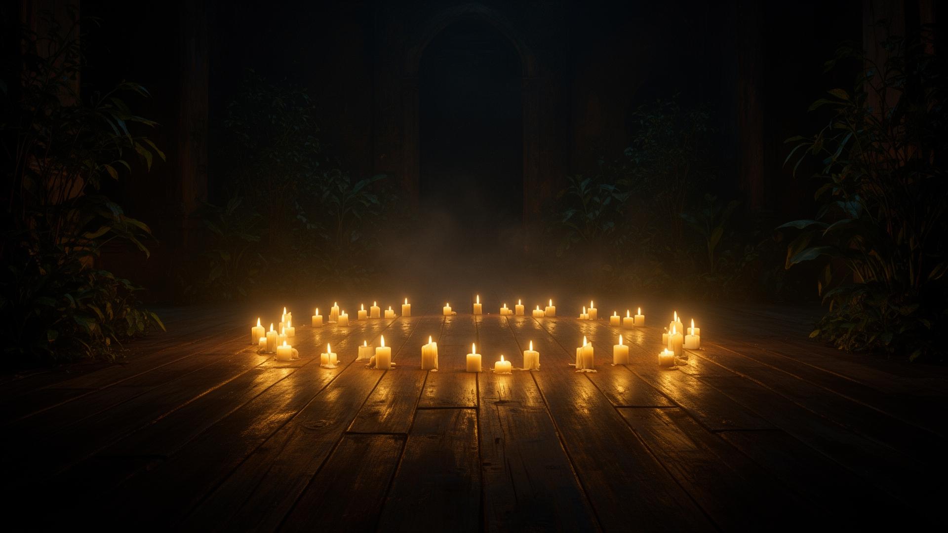 Ceremonial candles
